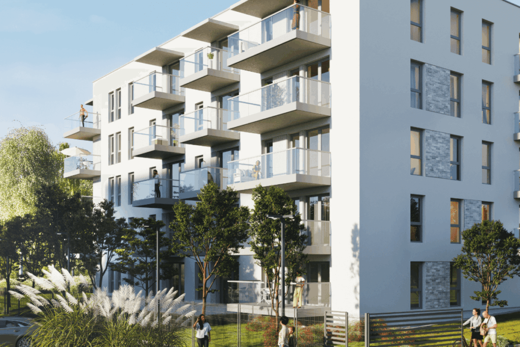 aranżacja ogródka przy mieszzkaniu